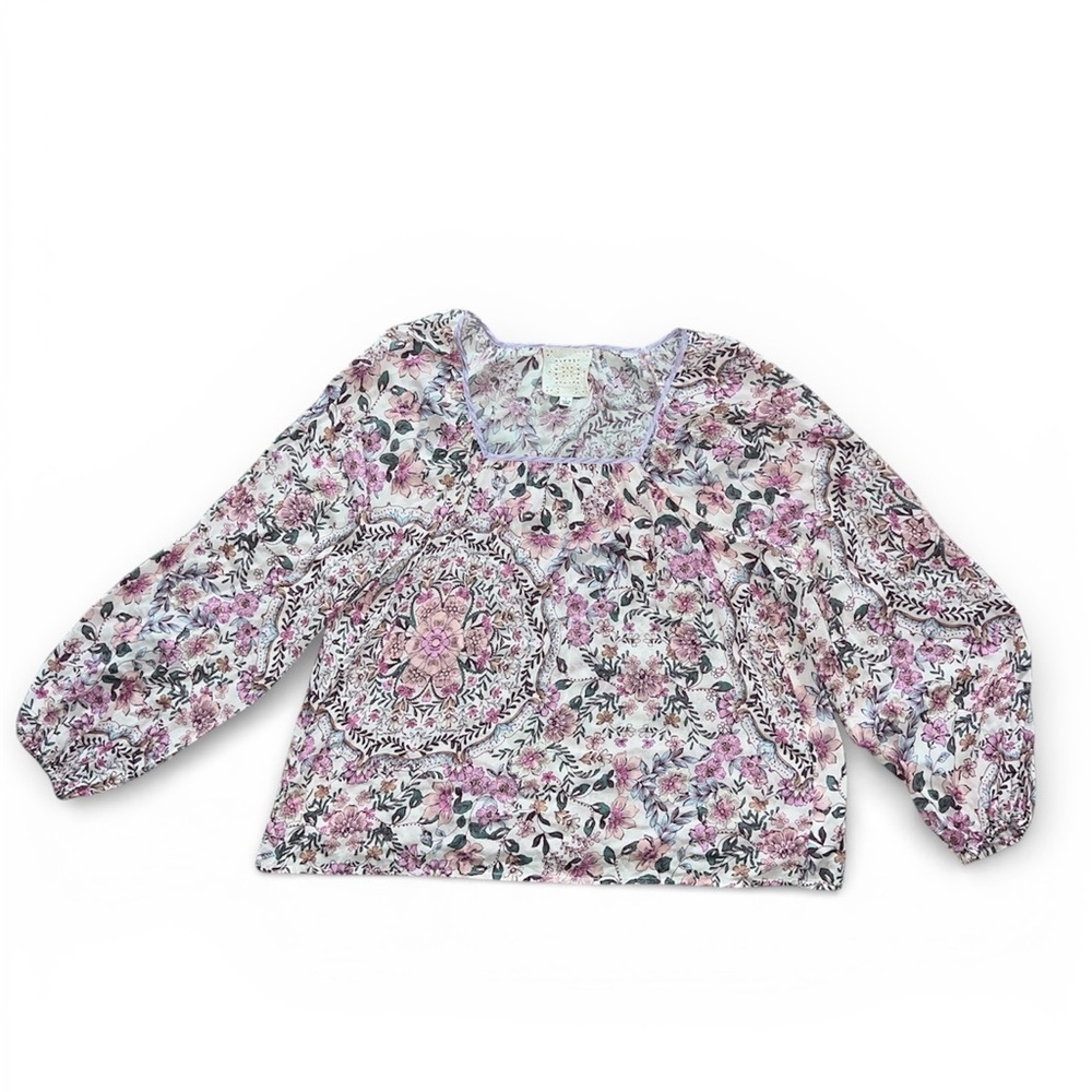 Johnny Was Katerina Peasant Blouse size S